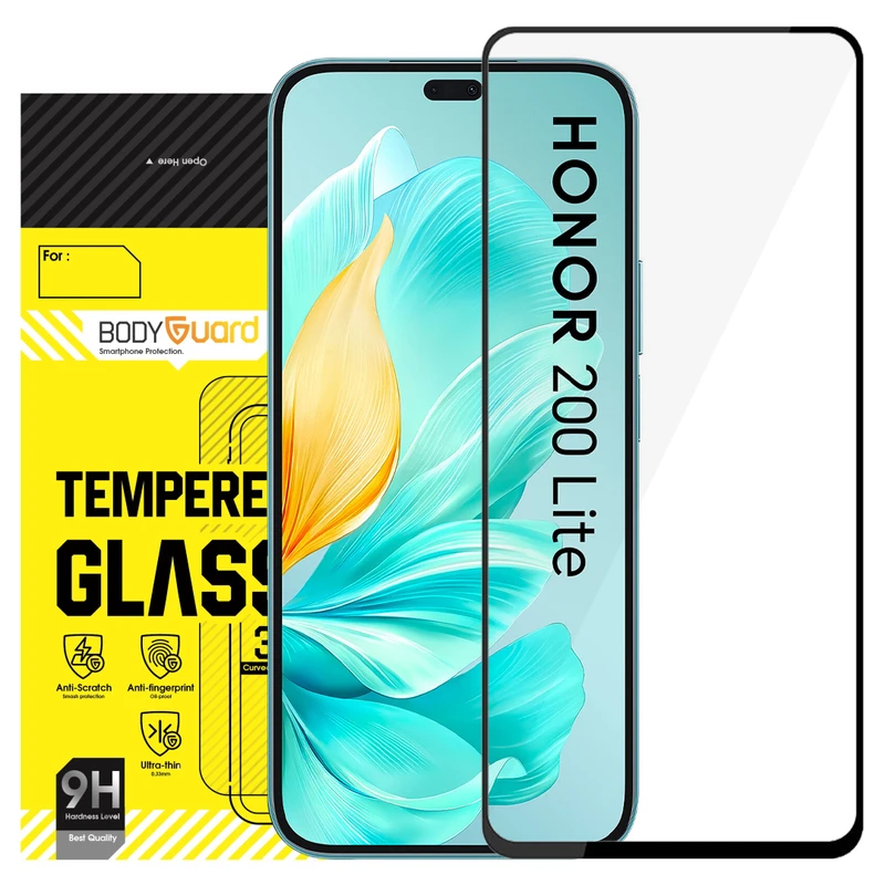 محافظ صفحه نمایش شیشه ای بادیگارد مدل FH 2 مناسب برای گوشی موبایل آنر 200 Lite