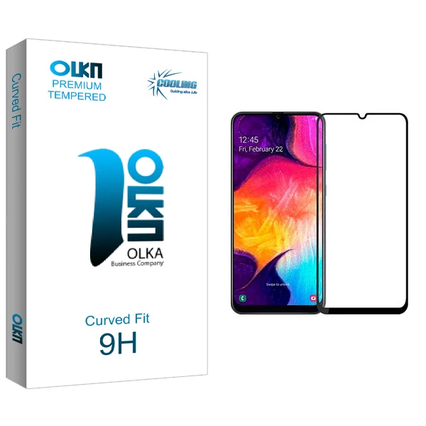 محافظ صفحه نمایش کولینگ مدل Olka glass مناسب برای گوشی موبایل سامسونگ Galaxy A20e
