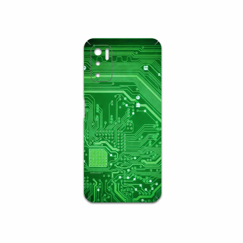 برچسب پوششی ماهوت مدل Green-Printed-Circuit-Board مناسب برای گوشی موبایل شیائومی Poco M3 Pro 5G