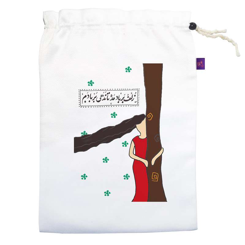 کیسه نان و سبزی ترمه طراحان ایده مدل زلف بر باد مده کد trm159 L