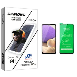 JF Diamond glass Ceramics Screen Protector For Samsung سامسونگ Galaxy A32