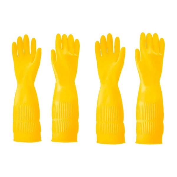 دستکش نظافت گیلان مدل کرال کد M55 مجموعه 2 عددی