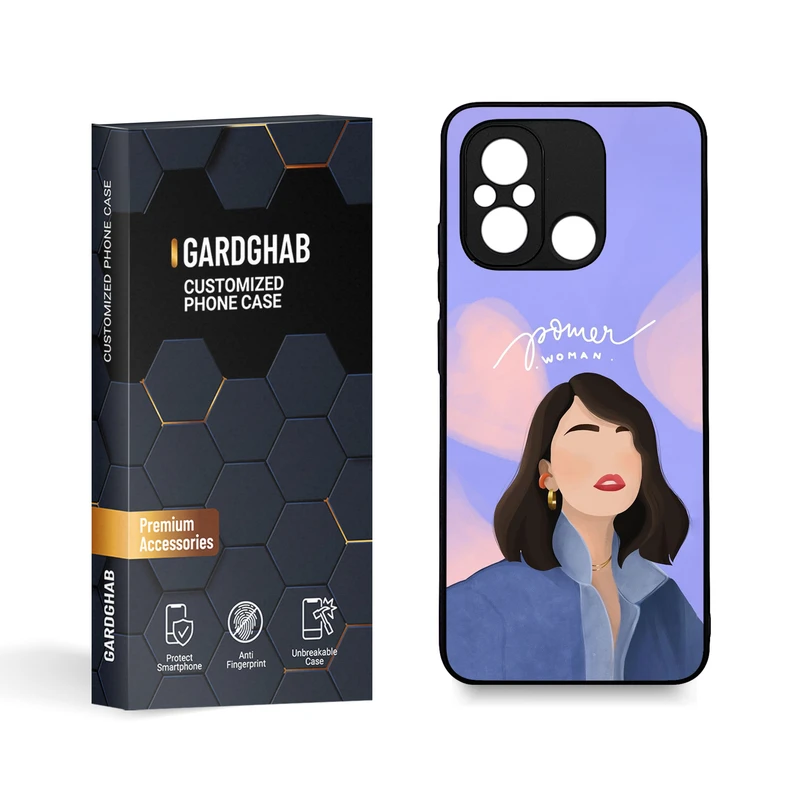  کاور گارد قاب مدل دخترانه مناسب برای گوشی موبایل شیائومی Poco C55