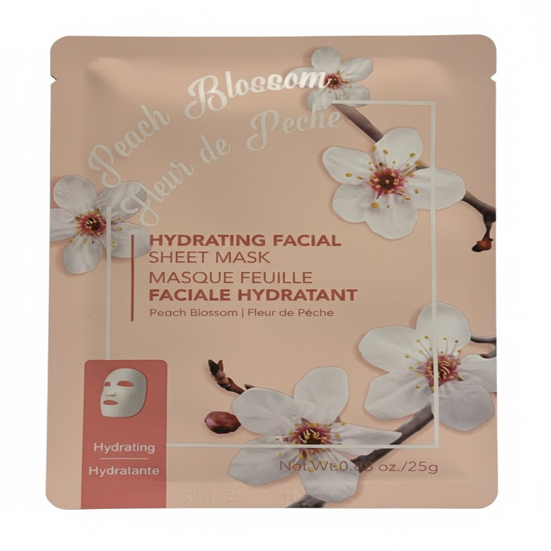 ماسک صورت مینیسو مدل Peach Blossom مناسب برای پوست حساس وزن 25 گرم