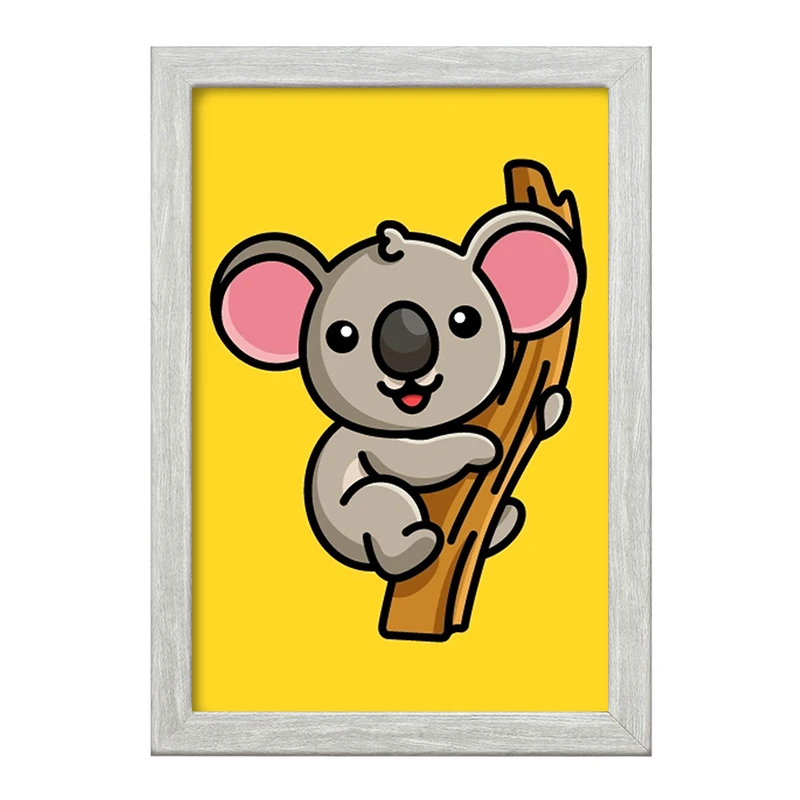 تابلو خندالو طرح حیوانات بامزه کوالا کد 28179