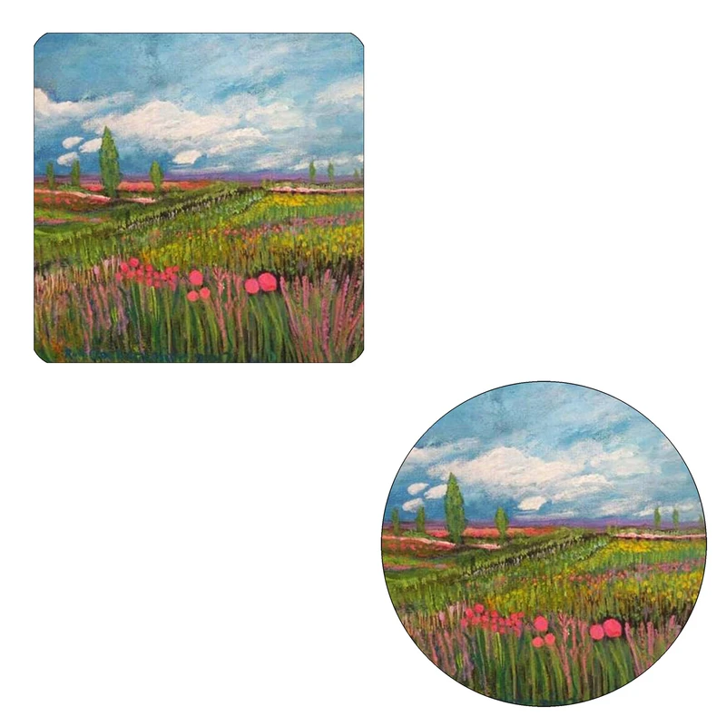 مگنت طرح نقاشی کلاسیک کد wmg390 به همراه زیر لیوانی