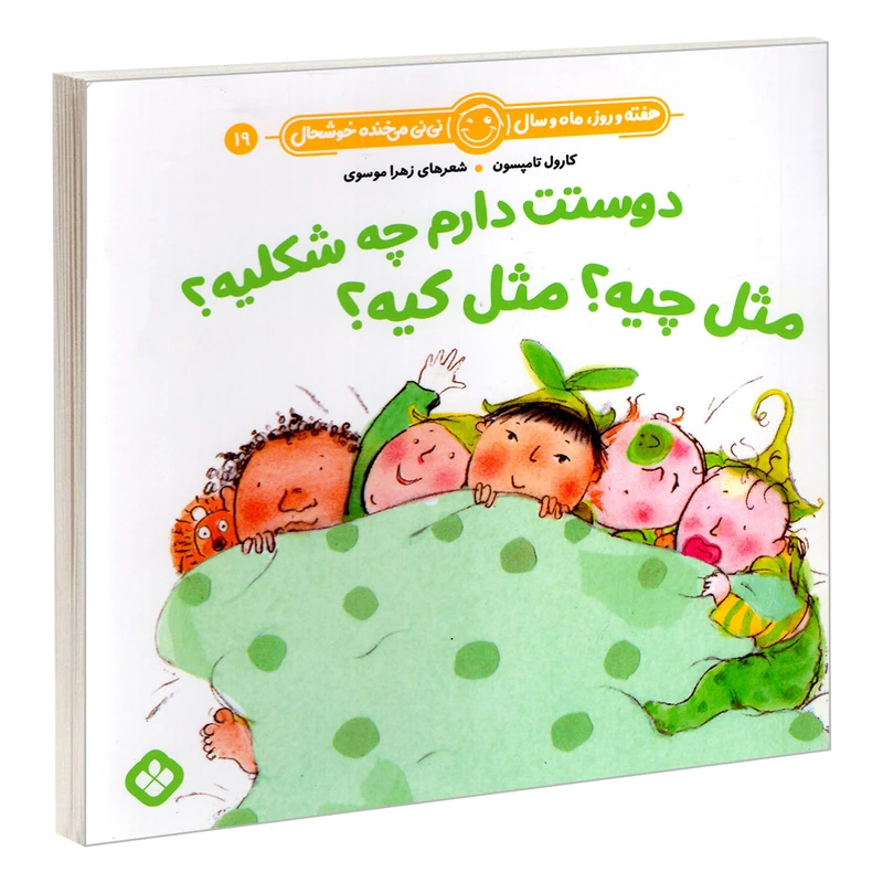 کتاب دوستت دارم چه شکلیه؟ مثل چیه؟ مثل کیه؟ اثر زهرا موسوی و کارول تامپسون انتشارات پنجره