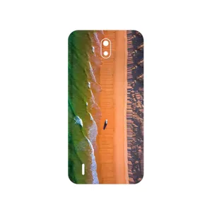 MAHOOT Beach and Green Sea Cover Sticker for Nokia C1