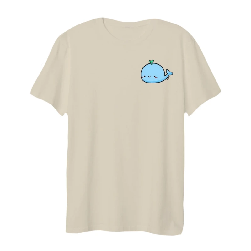 تی شرت لانگ آستین کوتاه  زنانه مدل نهنگ کد 5