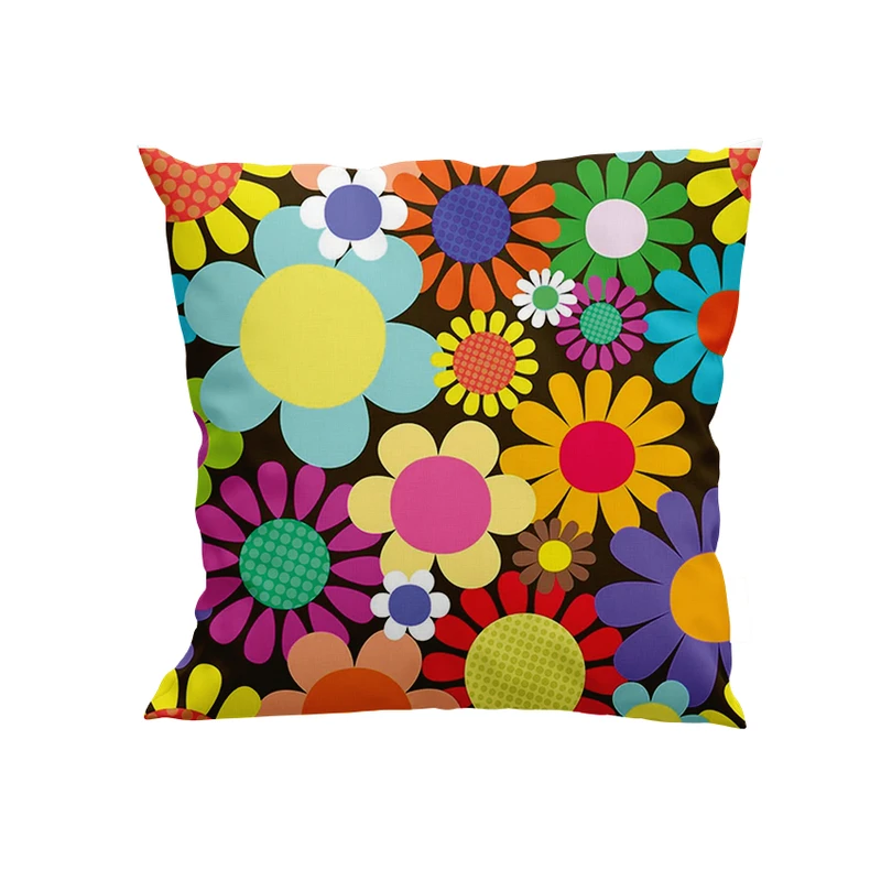 کوسن پاد آفرین مدل گل گلی کد DKK366