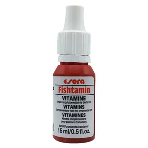 محلول مولتی ویتامین آبزیان سرا مدل Fishtamin حجم 15 میلی لیتر