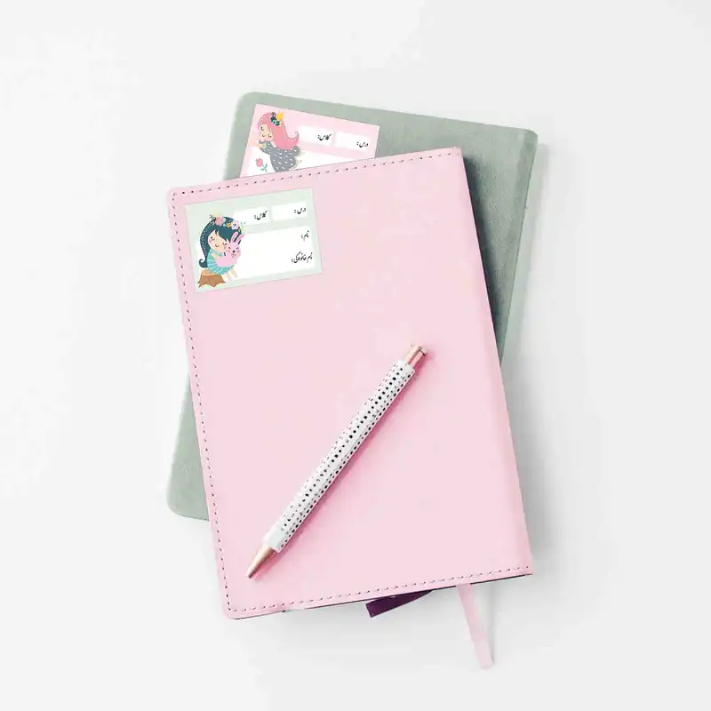 برچسب مدل نام طرح دختر رویایی مجموعه 16 عددی