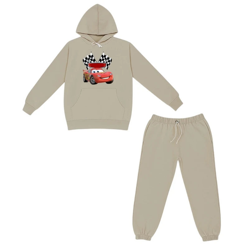 ست هودی و شلوار راحتی بچگانه مدل ماشین ها کد 1 