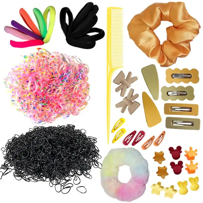 زیور آلات مو زنانه مشیانه مدل m4 مجموعه 539 عددی