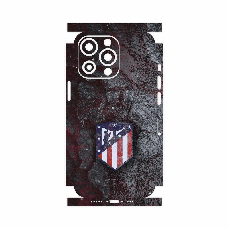 برچسب پوششی ماهوت مدل Atletico-de-Madrid-FullSkin مناسب برای گوشی موبایل اپل iphone 13 Pro