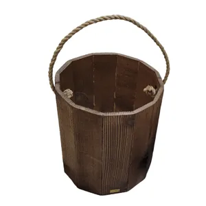 سطل چوبی نو مدل جنگل