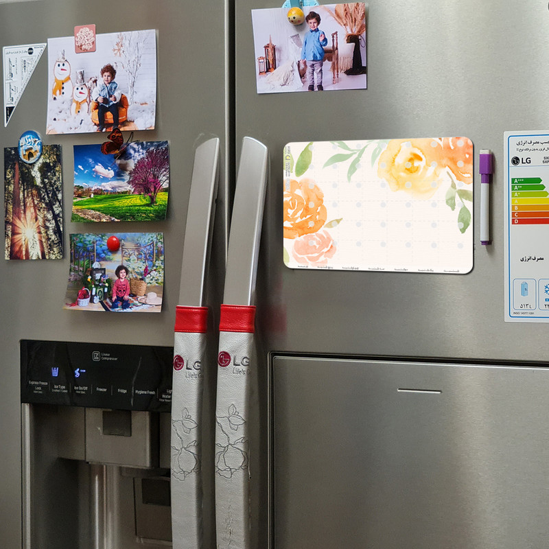 تخته وایت برد عرش دیس مدل پلنر سایز 29×20 سانتی متر به همراه ماژیک