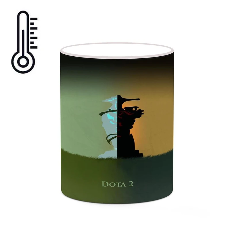 ماگ حرارتی کاکتی مدل بازی دوتا Dota 2 کد mgh28272