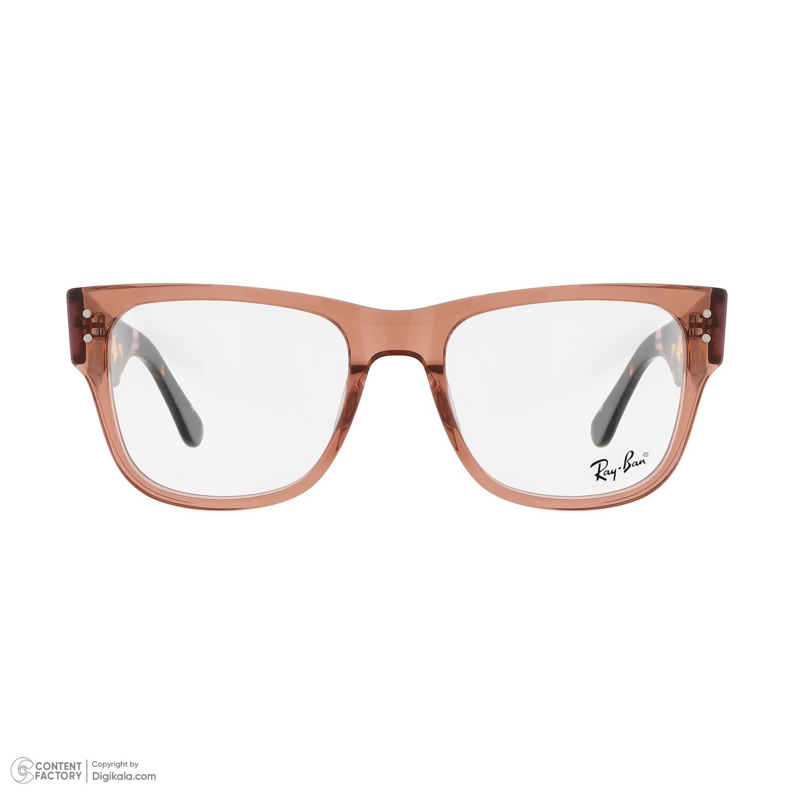 فریم عینک طبی ویفرر (Wayfarer) زنانه ری بن مدل 0RB0804V-8295 مناسب برای صورت مستطیل، مربع، قلب و بیضی -  - 3