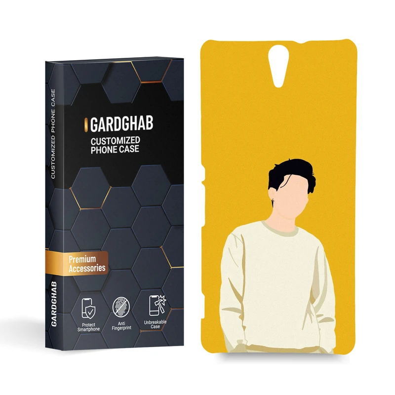 کاور گارد قاب مدل پسرانه مناسب برای گوشی موبایل سونی c5