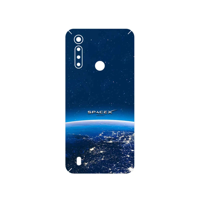 برچسب پوششی ماهوت مدل Space X مناسب برای گوشی موبایل موتورولا Moto G8 Power Lite