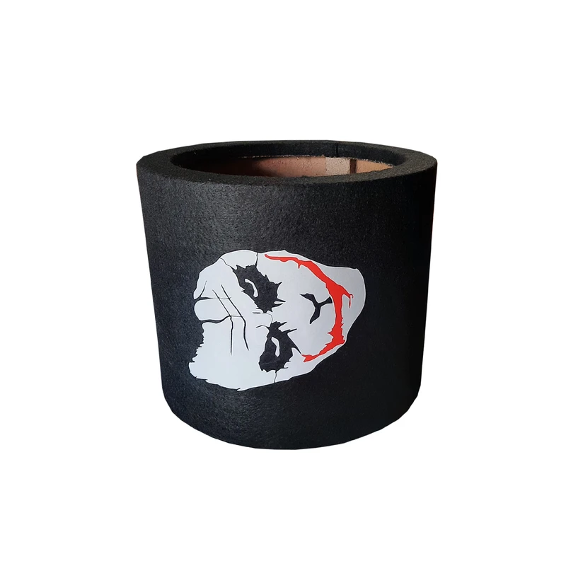 باکس ساب ووفر خودرو طرح استوانه ای مدل STICKER1 مناسب برای ساب 12 اینچ