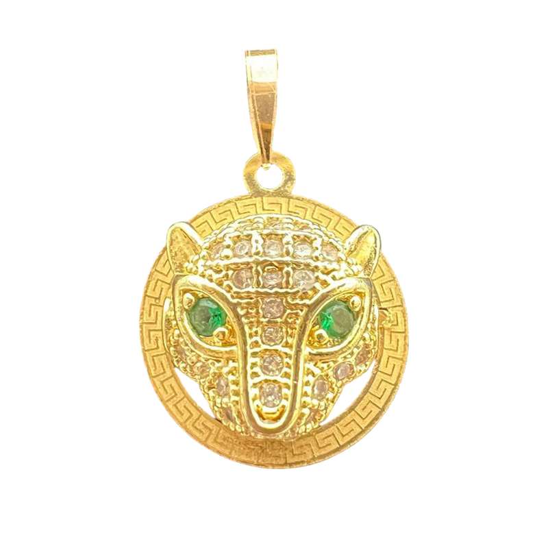 آویز گردنبند طلا 18 عیار زنانه گالری صادقی طرح پنتر آویز گردنبند طلا 18 عیار زنانه گالری صادقی طرح پنتر