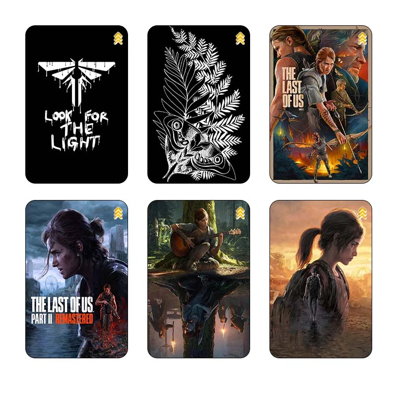 استيکر کارت کارنيکا طرح لست اف اس The Last of Us کد 69311 مجموعه 6 عددی
