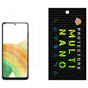 Multi Nano X-S2N Model Transparent Screen Protector Suitable For Samsung Galaxy A33 5G Mobile Phone Pack Of 2