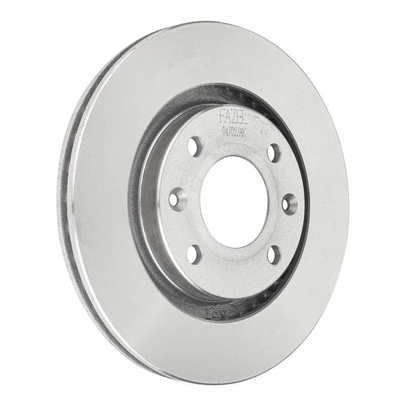 دیسک ترمز چرخ جلو فاضل قطعه توس مدل TU5 مناسب برای 206 تیپ 5 بسته 2 عددی