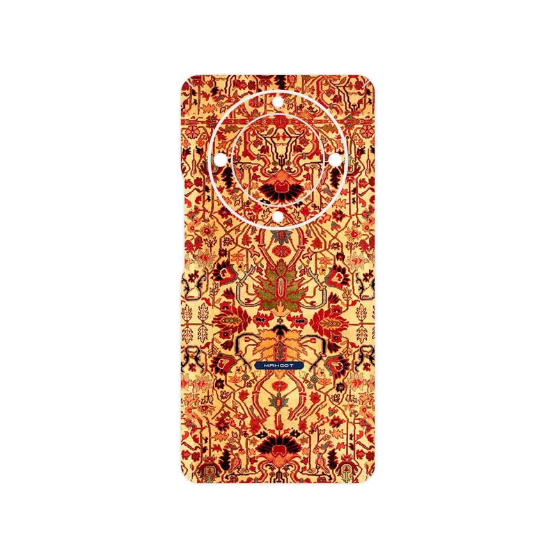 برچسب پوششی ماهوت مدل Persian_Carpet_Yellow مناسب برای گوشی موبایل آنر Magic 5 Lite