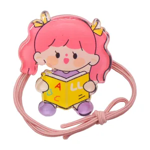 کش مو زنانه مدل Girl_ABC طرح عروسکی