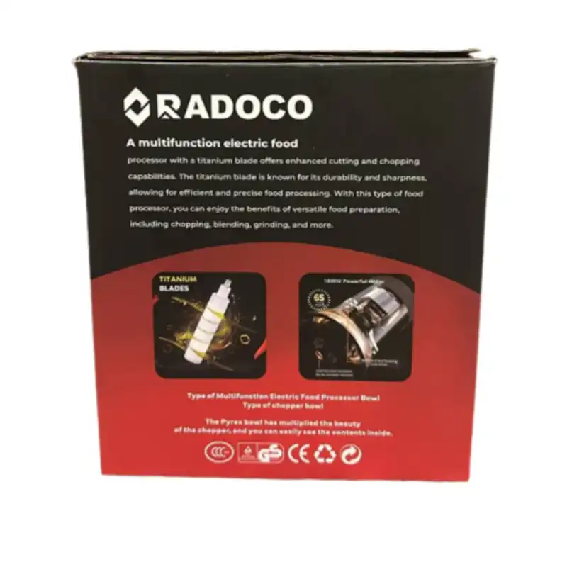 خردکن رادوکو مدل RD-2010T