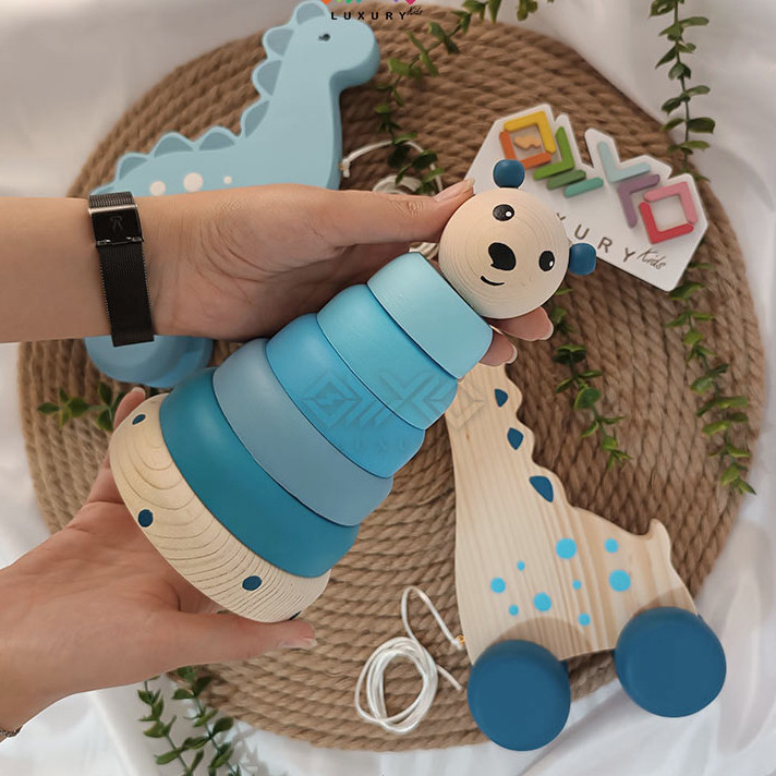 بازی فکری برج هیجان طرح خرس مدل MKids56-G-B