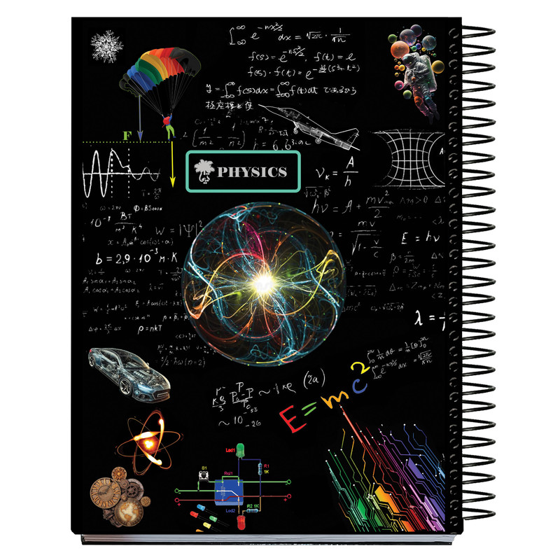دفتر مشق 100 برگ تیما مدل ریاضی فیزیک مجموعه 4 عددی