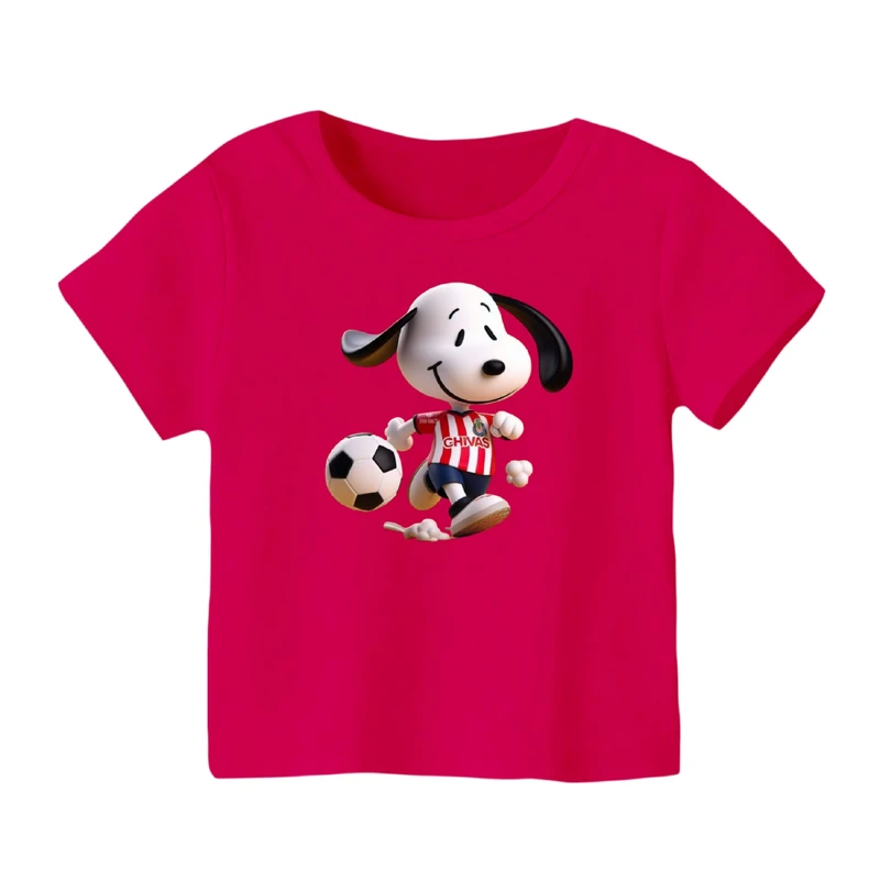 تی شرت آستین کوتاه بچگانه مدل اسنوپی کد ۱۴