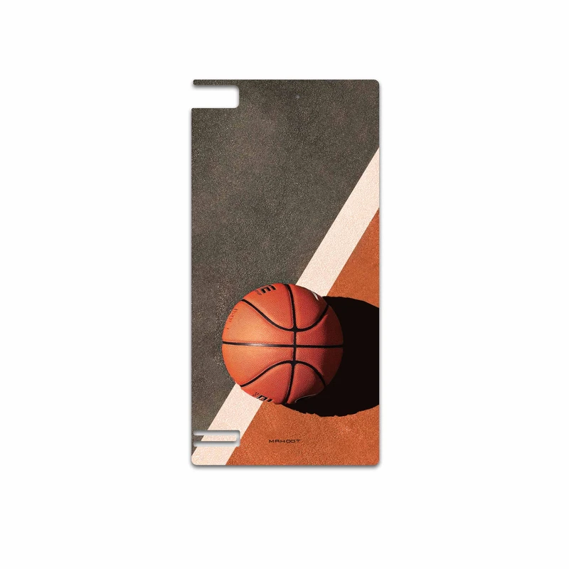 برچسب پوششی ماهوت مدل Basketball مناسب برای گوشی موبایل بلک بری Z3