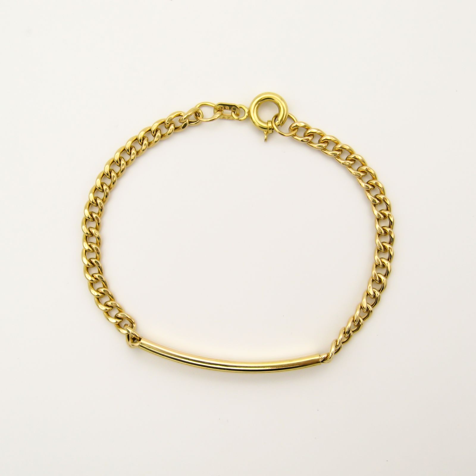دستبند طلا 18 عیار زنانه کاپانی مدل KB018 -  - 5