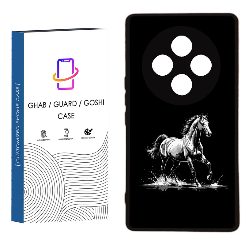 کاور قاب گارد گوشی طرح پسرانه کد 18 - ROCK مناسب برای گوشی موبایل شیائومی Redmi 14C / Poco C75