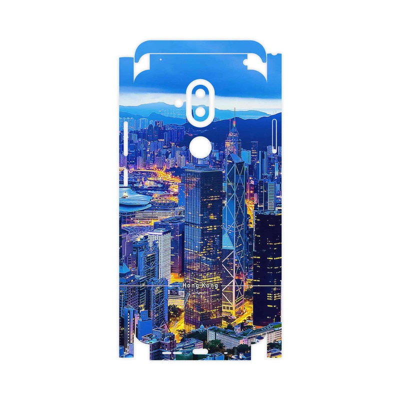 برچسب پوششی ماهوت مدل Hong Kong City-FullSkin مناسب برای گوشی موبایل نوکیا 8.1