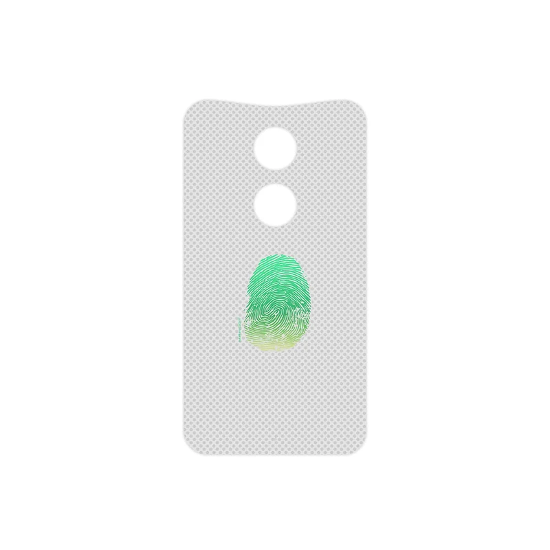 برچسب پوششی ماهوت مدل Minimal Fingerprint مناسب برای گوشی موبایل موتورولا Moto X 2014