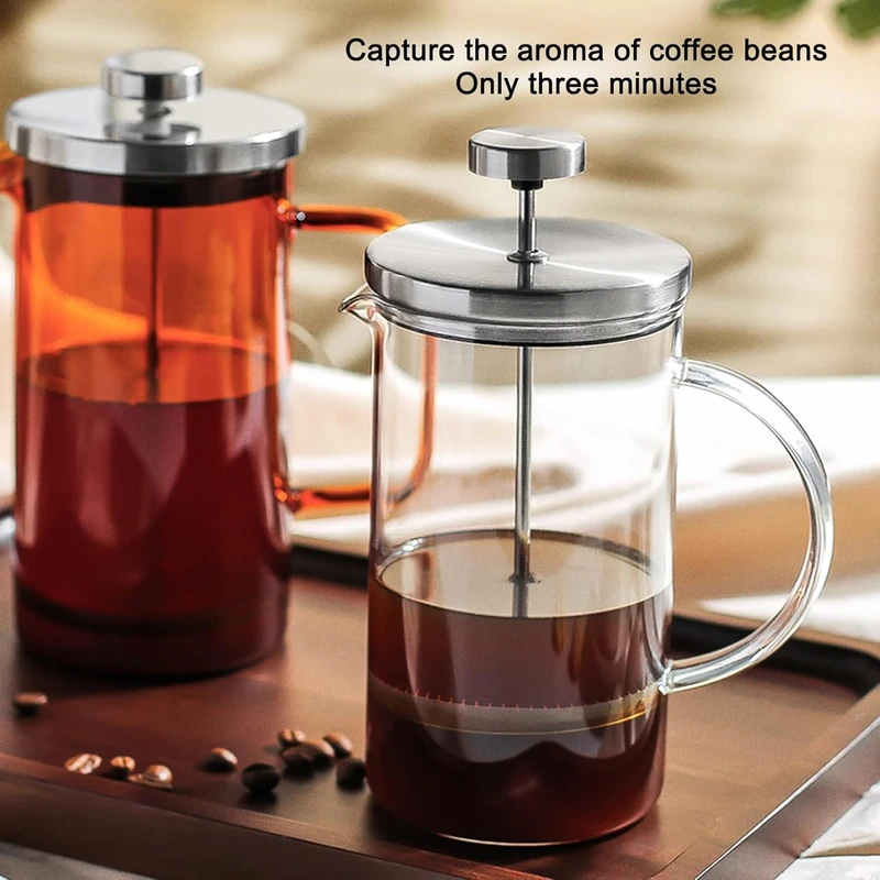 عکس شماره 3 : فرنچ پرس ناتالی کد 1369n گنجایش 400 میلی لیتر