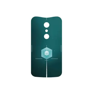MAHOOT Minimal Cube icon Cover Sticker for Motorola Moto G 2nd gen