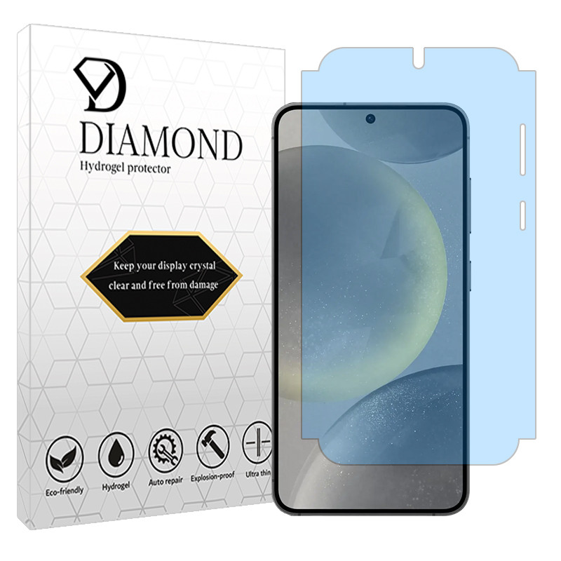 محافظ صفحه نمایش مات ضداشعه آبی دیاموند مدل Tough مناسب برای گوشی موبایل سامسونگ Galaxy S24