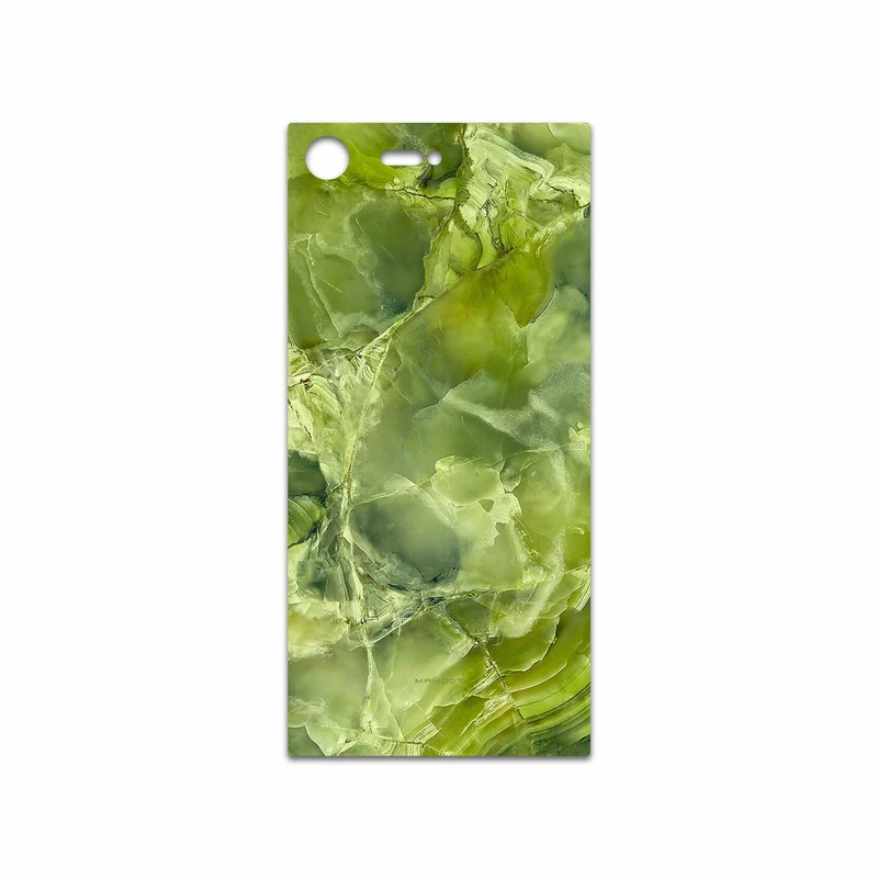 برچسب پوششی ماهوت مدل Green Crystal Marble مناسب برای گوشی موبایل سونی Xperia XZ Premium