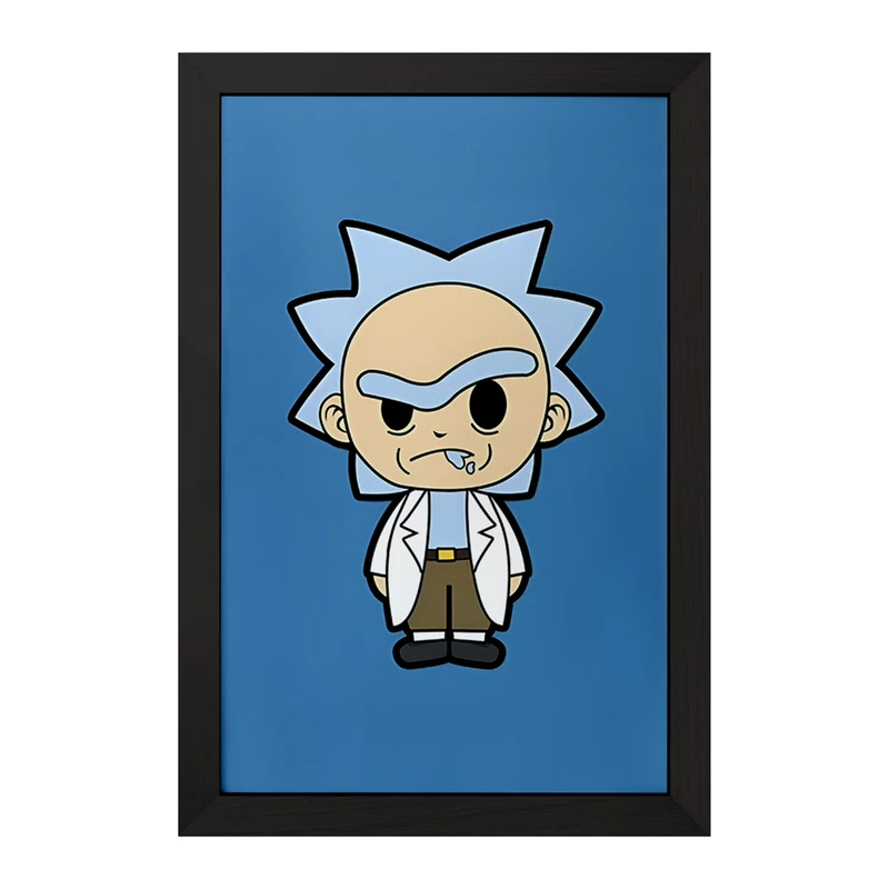 تابلو خندالو مدل ریک و مورتی (Rick and Morty) کد F4013