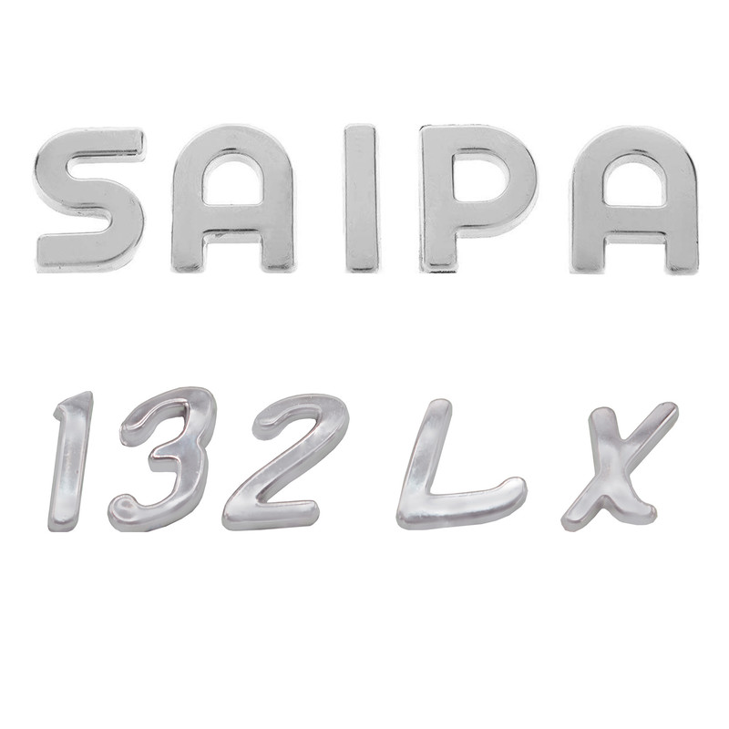آرم صندوق عقب خودرو بیلگین مدل Sp-132LX مناسب برای پراید مجموعه 2 عددی