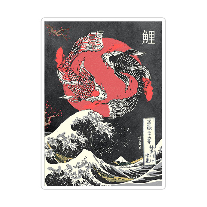 استیکر تزئینی موبایل و تبلت ماسا دیزاین مدل AS114 JAPON