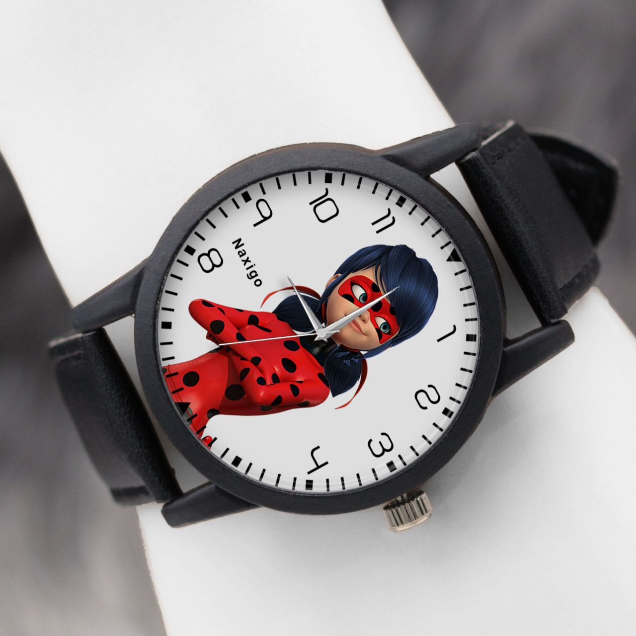 ساعت مچی عقربه ای ناکسیگو طرح Ladybug کد LF4199 -  - 4