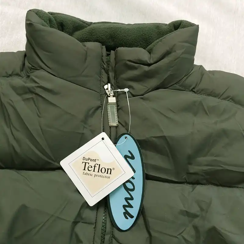 کاپشن پسرانه مدل پفکی رنگ سبز